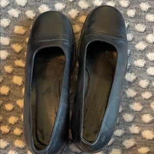 J. Crew Women's Black Leather Flats